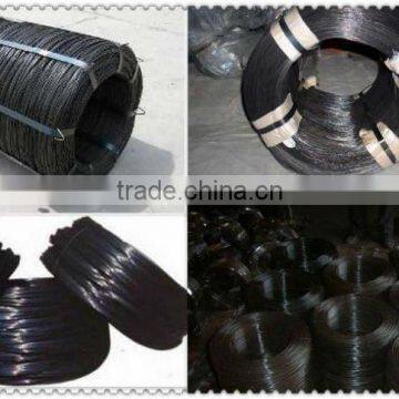 black annealed binding wire used in building construction