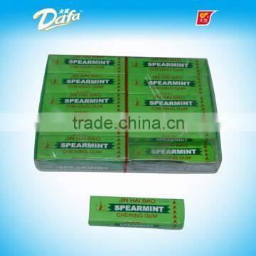 Dafa 5 sticks chewing gum,spearmint chewing gum