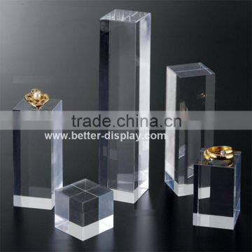 Custom Clear Plastic Acrylic Ring Display Stand photo-4