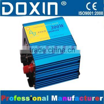 DOXIN solar 12V / 24V to 110V / 220V 300W Pure sine wave car power dc to ac inverter