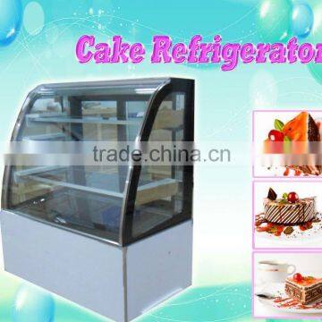 cake display cabinet for refrigerating cake