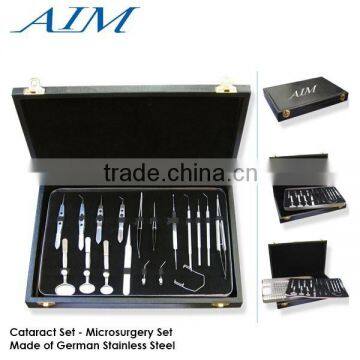 Cataract Set Microsurgery Instruments