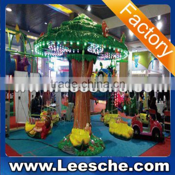 2015 new arrival Mushroom tree 6P kiddie ride kids game amusement park equipment game machine for sale