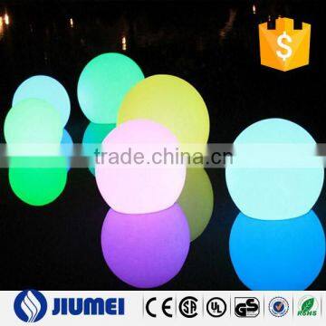 shine floating waterproof swimming pool ball glow in the dark ball