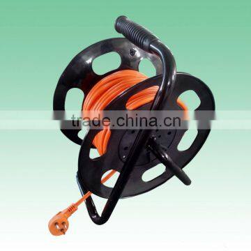 Israel 3pin plug 220v power cord reel/small retractable cable reel