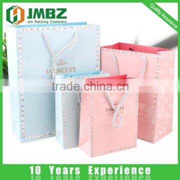 Paper Material and Offset Printing Surface Handling shopping paper bag