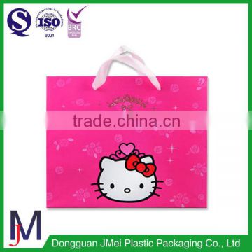 Factory China customized party shopping plastic bags/PE shopping plastic bag