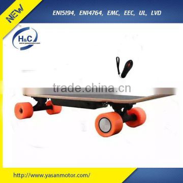 Popular 250W 4 wheel cheap electric skateboard for sale 4 kgs only