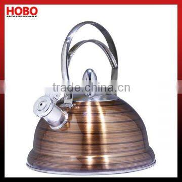 2.6L Stainless Steel Wire Handle Whistling Kettle Tea Kettle