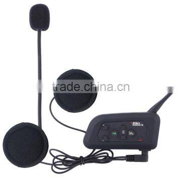 V4 1200m 4 Riders Intercomunicador Bluetooth Intercom for Motorcycle Motorbike Helmet Headset With FM Radio photo-2