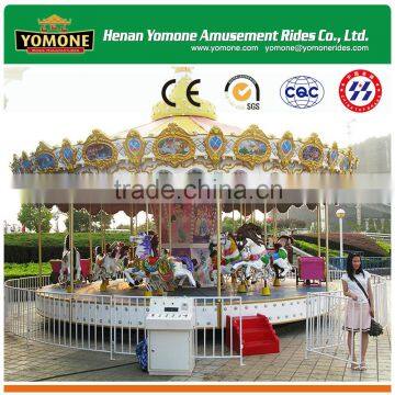 Attractive Musical Theme Park Amusement Rides Carousel Rides for Sale