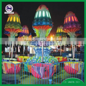 New design outdoor children amusement rides jellyfish ride