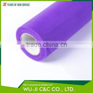 Customized 20D Polyester Tulle Fabric for Wedding Dress photo-5