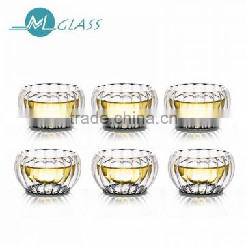 Double wall kung fu tea cup glass cup high borosilicate glass handmade DC 148 ML Glass