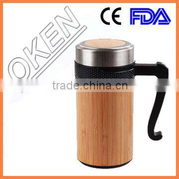 OEM 100% Biodegradable LFGB,CE / EU Certification and Bamboo,Bamboo cup made of natural bamboo Material bamboo fiber mugs