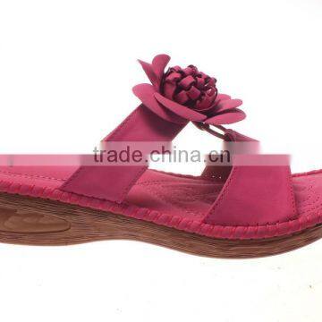 Cheap quality ladies flat slipper with soft sole