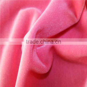 Polyester velvet fabric velboa for sofa toy fabric