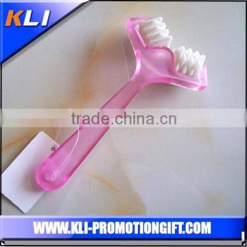 Y shape plastic leg calf cellulite roller massager