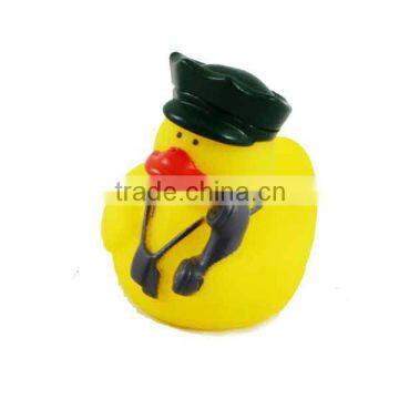 Police-duck,vinyl bath toys,rubber duck toys