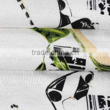 Rayon Spandex Knitted Digital Printing Fabric
