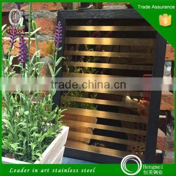 china supplier 201 gold combination for kitchen decoration