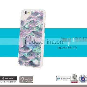 High Quality Wood Phone Accessory Factory, Real Sea Shell Mobile Phone Case for Iphone 6S, Seashell Hard Back Cover for IPhone photo-2