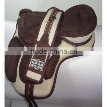 2016 Custom Trail Saddle - Horse Trail Leather Western Saddle Padded Seat