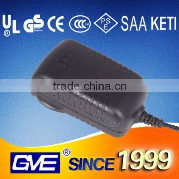 GVE 18w 9v 2a POS Printer Power Adapter With UL CUL SAA GS FCC ROHS Certification