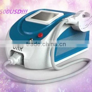 2016 Hotsale Portable ipl shr Fast hair removal machine/SHR/IPL