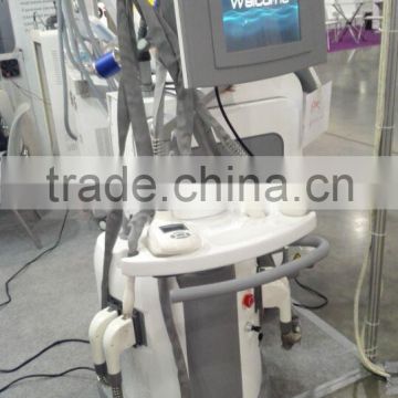 Vacuum Rollers plus Six-polar RF plus Infrared Laser Valeshape fat reduction machine