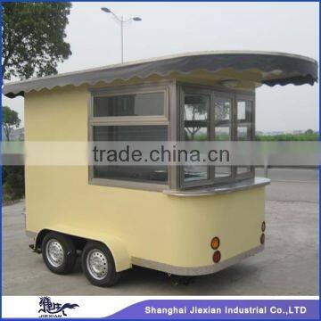 JX-CR300 Customized Outdoor Mobile Concession Coffee Vending Cart