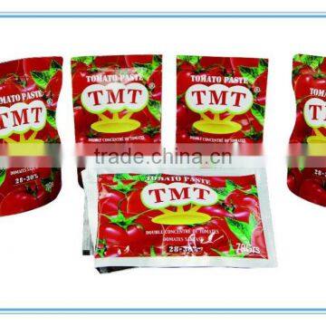 TMT 70g Sachet Bulk Tomato Paste of China Supplier photo-5