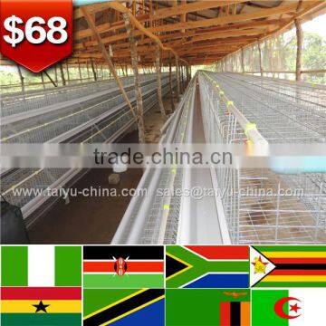 Trade Assurance NO.1 Cheap Price 10 Years Using 160 Birds 4 Floor Chicken Cage photo-5