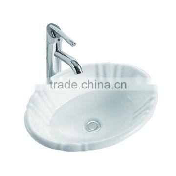 Sanitray Ware Oval Hand washing counter Basin