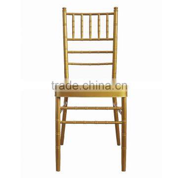 Steel Chiavari Tiffany Wedding Event Chair--gold color,thickness:1.2mm steel