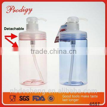 Restauant Refillable Plastic Shampoo Pump Dispenser Bottle