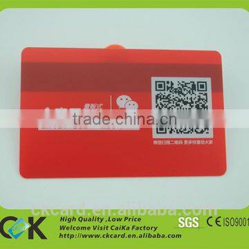 Hot-selling High Quality Transparent VIP Card Printing photo-5
