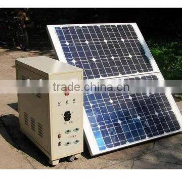 Portable home use solar power system 1kw