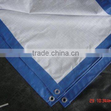 waterproof canvas pe fabric polyester tarpaulin