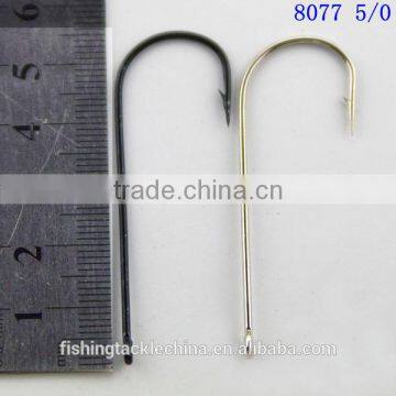 In stock High Carbon steel long shank fishing hook