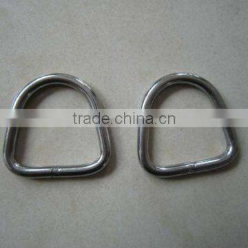 Stainless Steel 316/304 Welded D Ring