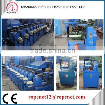 Plastic split film yarn ball winder multi heads PLC control