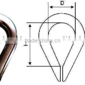 Stainless steel thimble din6899 formB(thimble)