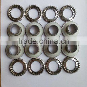 0.2mm stainless steel wire rope eyelet for garment