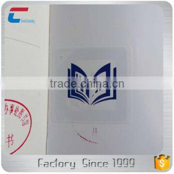 UHF/HF RFID library tags for books management