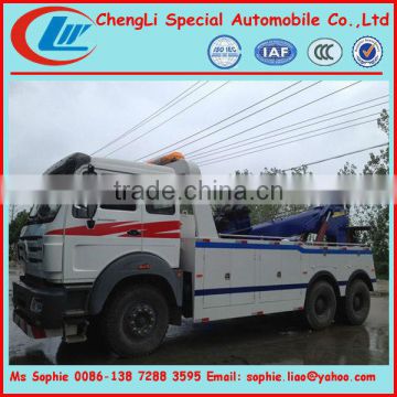 North Benz 6x4 wrecker truck, wrecker towing truck,hydraulic tow truck