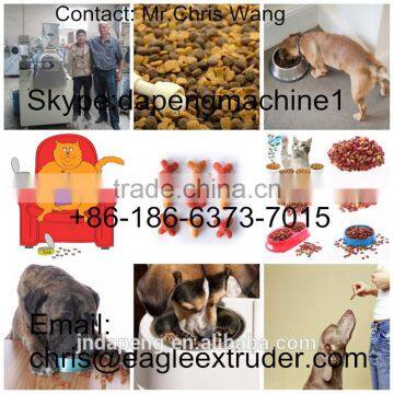 Automatic China Dry Extruded Animal Pet Food Production Machine photo-2