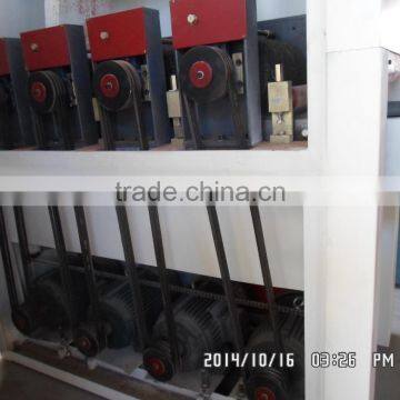 PE / PVC Sander WPC Embossing Machine For Water Construction , Balcony photo-2