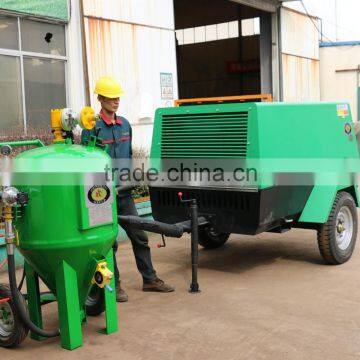 22KW Electrical Portable Air Compressor FOR DB 150 Dustless Blasting Machine