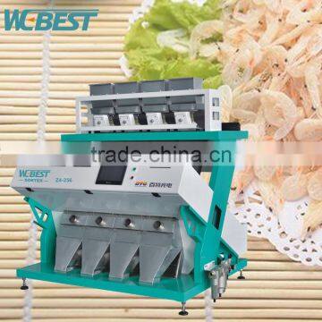 CCD Seafood Sorting Machine with high sorting accuracy